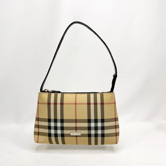 Burberry Handbags - BURBERRY Nova Check Tartan Plaid Pochette Bag